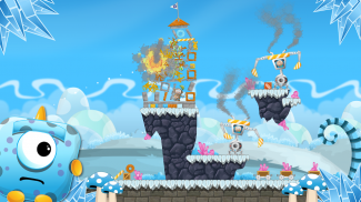 Fling Monster - Angry Slingshot Heroes screenshot 9