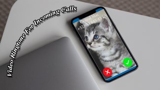 Video Ringtone for incoming calls screenshot 1