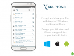 Kruptos 2 Encryption screenshot 3