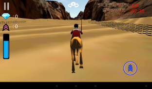 3D camel racing screenshot 3
