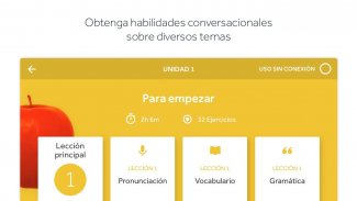 Rosetta Stone: Aprende idiomas screenshot 3