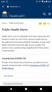 BC Health Service Locator screenshot 6