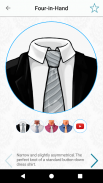 How to Tie a Tie Fast and Easy - fashion guide screenshot 0