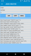 Json Creator screenshot 0