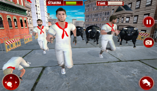 Angry Bull: City Attack Sim screenshot 2