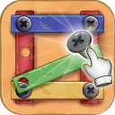 Metal Nuts and Bolts Puzzle Icon