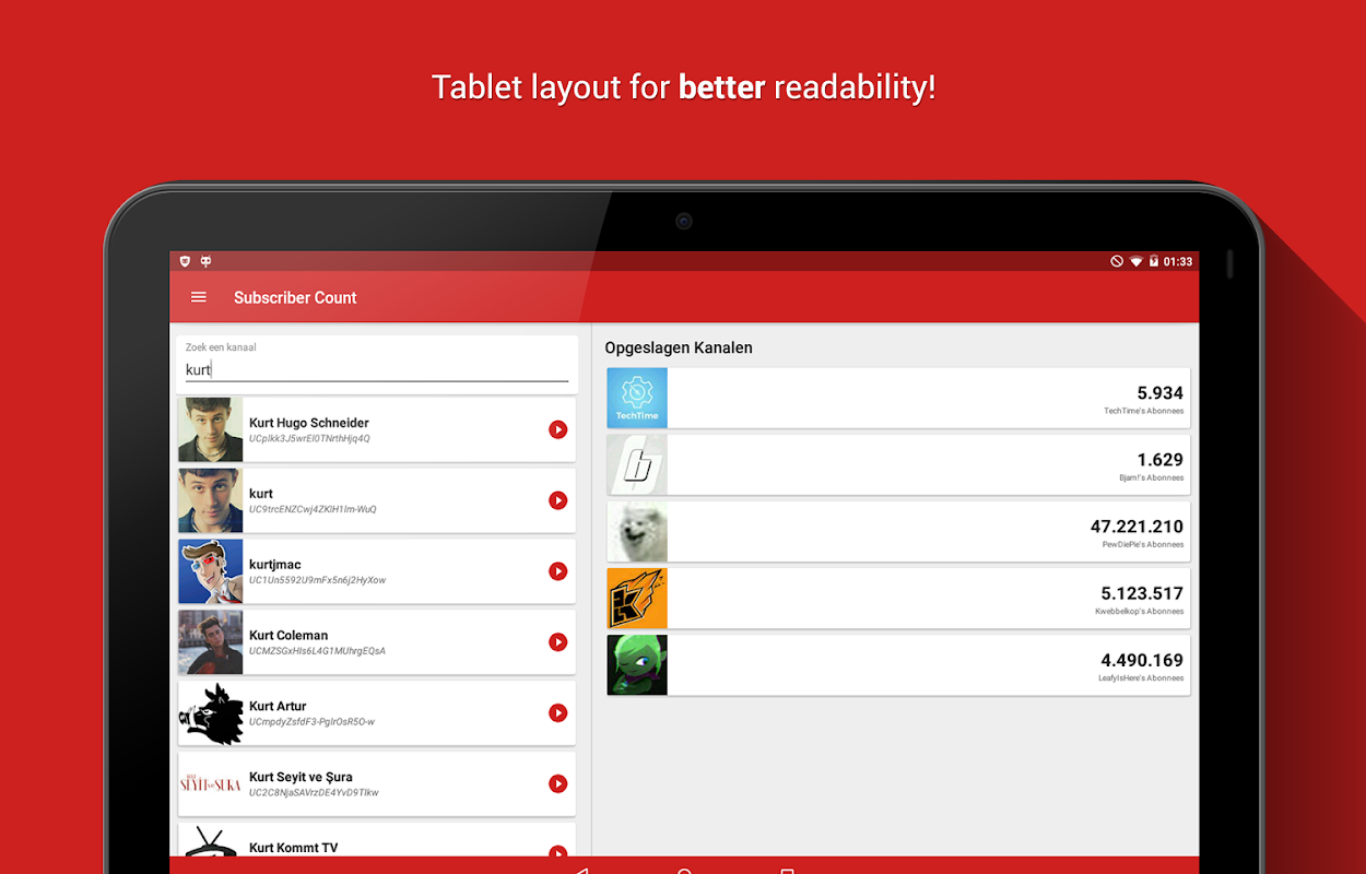 Live Subscribers Count & Compare APK for Android Download