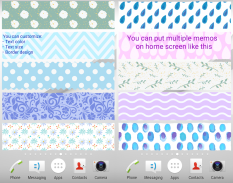 Sticky Memo Notepad*Ocean*Lite screenshot 0