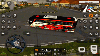 autobús montañoso conductor 3D screenshot 2