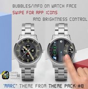 Watch Face Theme Bubble Cloud screenshot 25