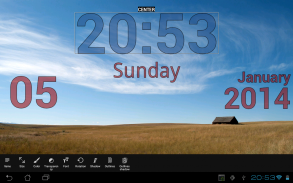 DIGI Clock & Wallpaper screenshot 4