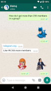 Movies And Cartoons Stickers - WAStickerApps screenshot 0