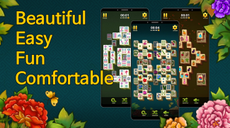 Mahjong Blossom Solitaire screenshot 0
