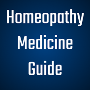 Homeopathy Medicine Guide screenshot 0