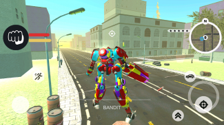 Humanoid Robot Hero City Fight screenshot 2