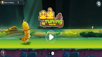 Worm Running : Parkour Game screenshot 11