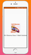 RD Sharma Class 7 Math Solution OFFLINE screenshot 0