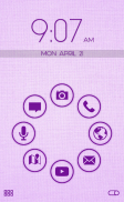 Stamped Purple SL Theme screenshot 1