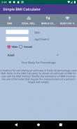 Simple BMI Calculator screenshot 6