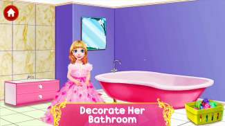 Doll House Design: Girl Home Game, Color by Number screenshot 5