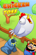 Chicken Toss - Crazy Chicken Launching Game screenshot 4