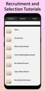 Easy Recruitment and Selection Tutorial screenshot 0