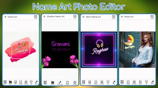 Name Art Photo Editing App screenshot 1