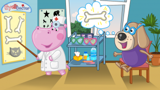 Hippo Eye Doctor: Medical game screenshot 5