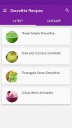 Smoothie Recipes screenshot 1