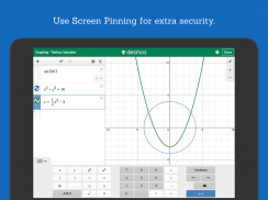 Desmos Test Mode screenshot 2