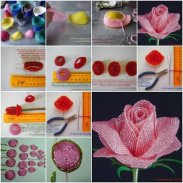 100 Flower Making Step By Step screenshot 2