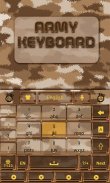 Army GO Keyboard Theme & Emoji screenshot 3