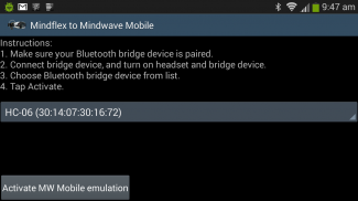 Mindflex to Mindwave Mobile screenshot 0