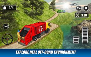 Truk Sampah Offroad: Dump Truck Driving Games screenshot 7