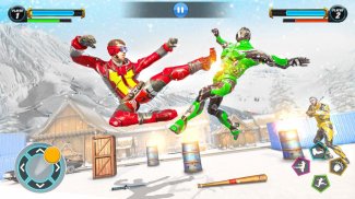 Ninja Robot Hero Street Fight screenshot 0