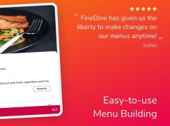 Finedine Tablet Menu for Restaurants, Cafes & Bars screenshot 13