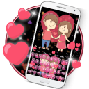 Love Couple Keyboard Theme