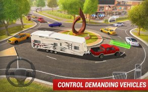 Roundabout 2: A Real City Driving Parking Sim screenshot 0