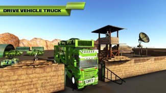 Army Tank Transport Truck Game screenshot 1