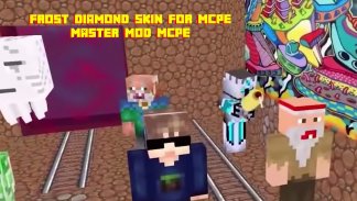 Frost Diamond skin master MCPE screenshot 2