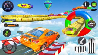 Mega Ramp Car Stunts Race Game screenshot 0