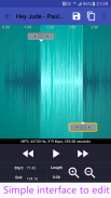 铃声剪辑 - - 用mp3音乐文件创建免费铃声 screenshot 1