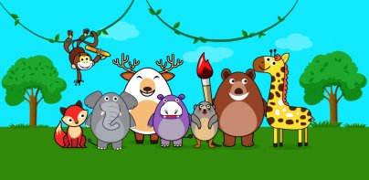 Animals for kids: Color & Draw