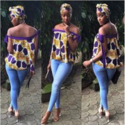 Jeans & Ankara Poncho Tops screenshot 5