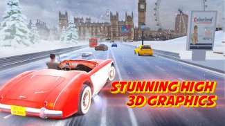VR Real Classic Auto Racing - VR Highway Car Race screenshot 1