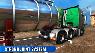 Euro Truck Driver: Offroad Cargo Transport sim screenshot 1