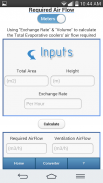 Evaporative Cooling Calculator screenshot 5