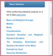 Basics of Statistics screenshot 8