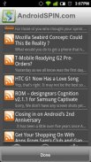 AndroidSPIN.com RSS screenshot 1