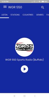 Radio Tuner WGR 550 Buffalo screenshot 2